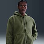 Nike Solo Swoosh Men's Full-Zip Fleece Hoodie. Nike.com Nike Solo Swoosh Men's Full-Zip Fleece Hoodie. Nike.com